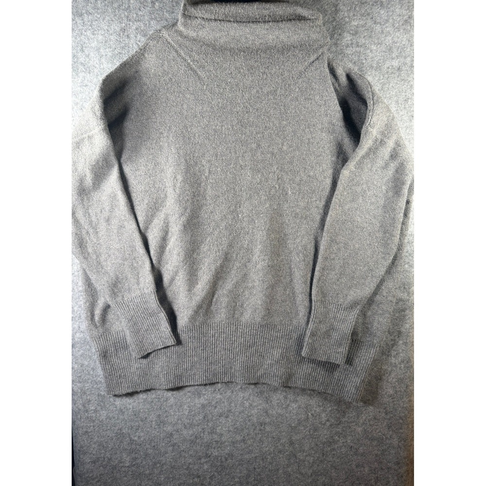Ava & Viv Womens Gray Turtleneck Knit Pullover Sweater Size 1X Long Sleeve